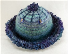 Ocean Blue Seahorse Hat