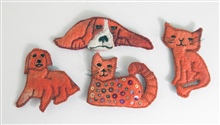 Felted Animal Pins