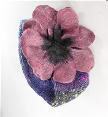 Mixed Purple Floral Headband