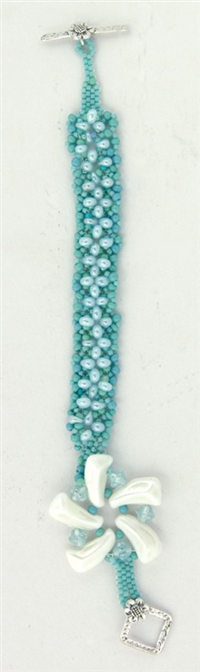 Aqua Swirl Bracelet