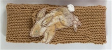 Tan Rabbit Headband