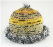 H1350 Yellow and Gray Hat