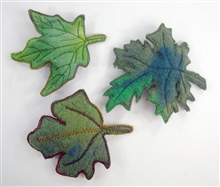 Felted Wool Barrettes