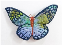 Felted Butterfly Barrette